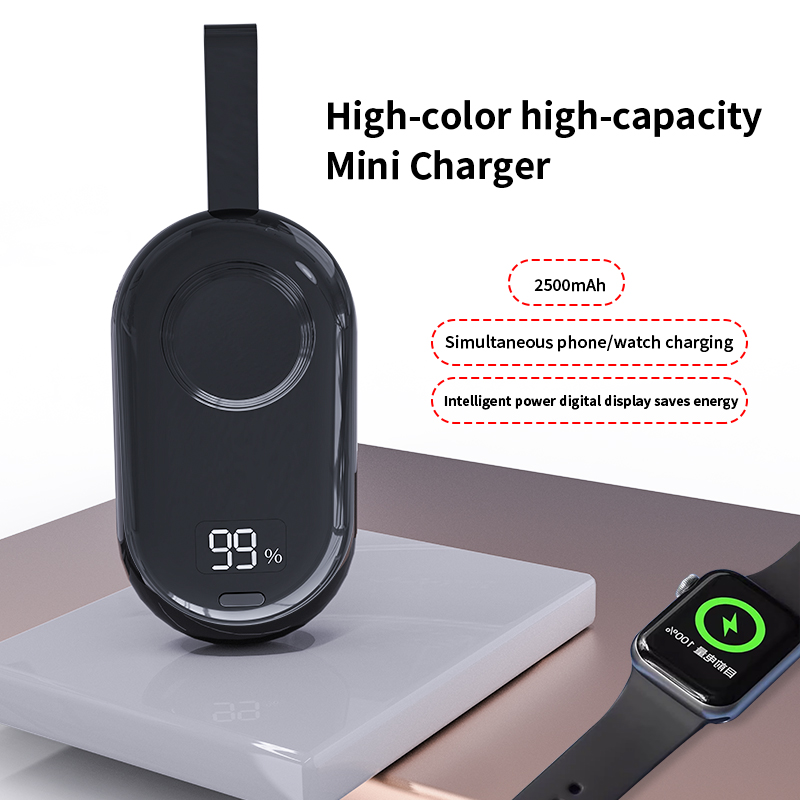 V5 Magnetic Wireless Charger For Smart Watch — product detail view