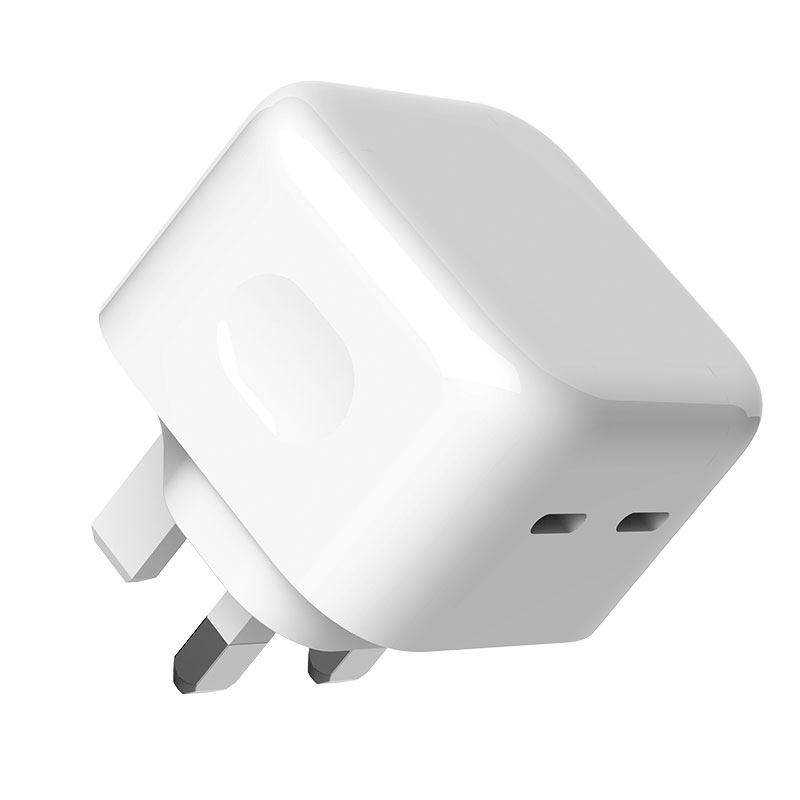 Black&White 35W GaN/PD Charger (EU,UK,US,AUS Plug ) — product detail view