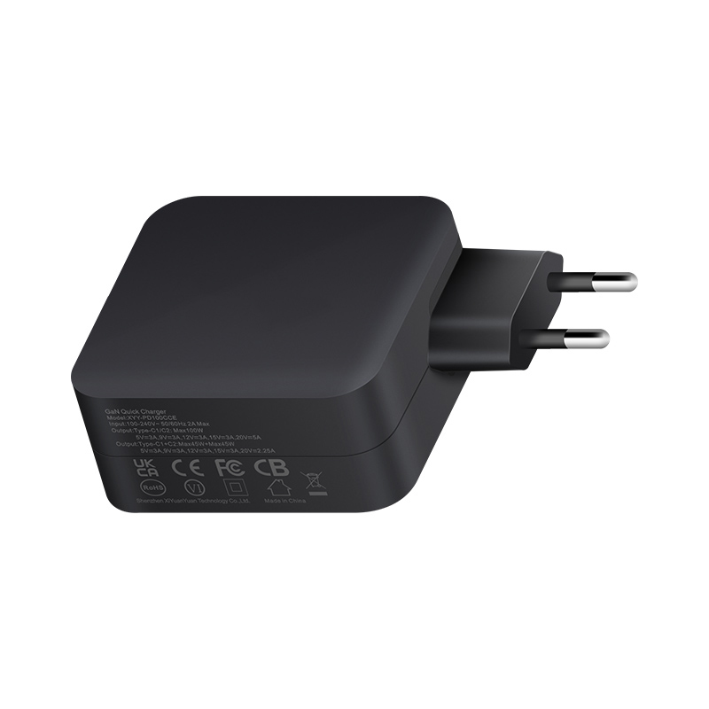 WEP-100-CC 100W EU,UK,US,AUS Standard GaN Adapter — product detail view