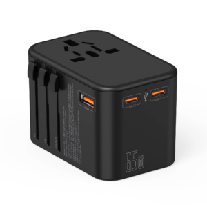 GaN 65W Travel Charger — WECENT GaN and wireless charger manufacturer