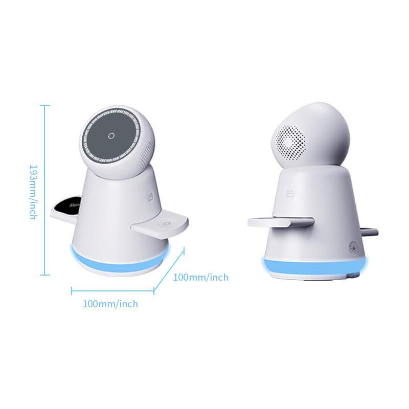 R9 3-in-1 Rotary Touch Wireless Charger — product detail view