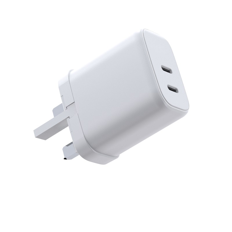 65W WET-67-CC GaN Adapter With EU,UK,US,AUS Plug — product detail view