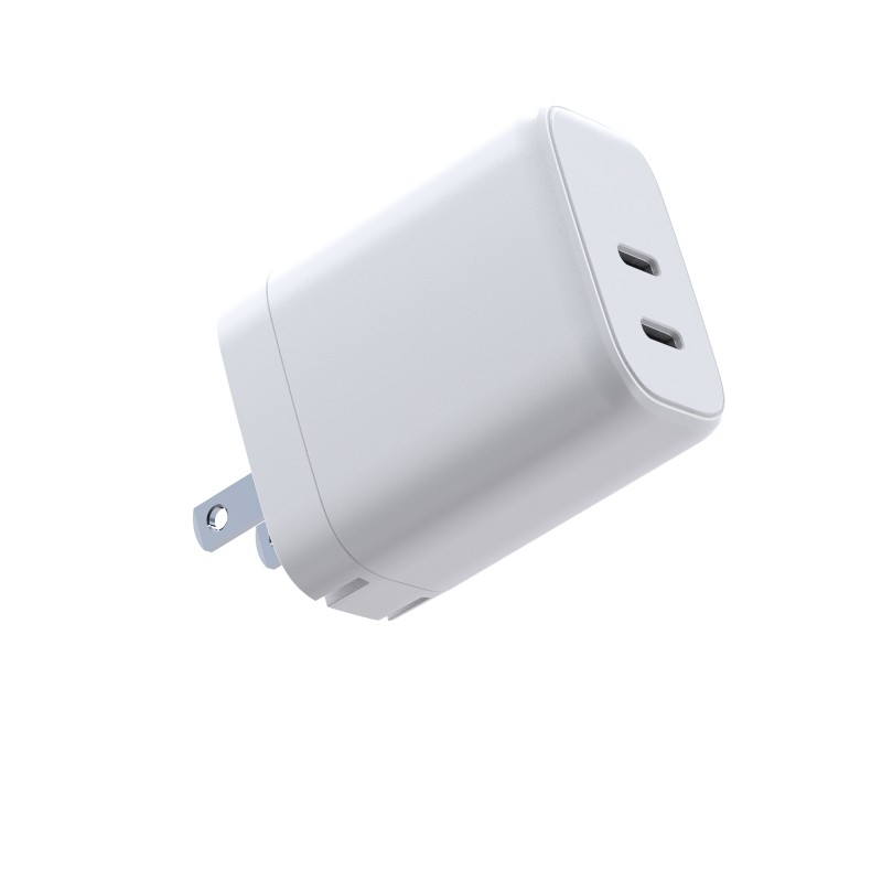 65W WET-67-CC GaN Adapter With EU,UK,US,AUS Plug — product detail view