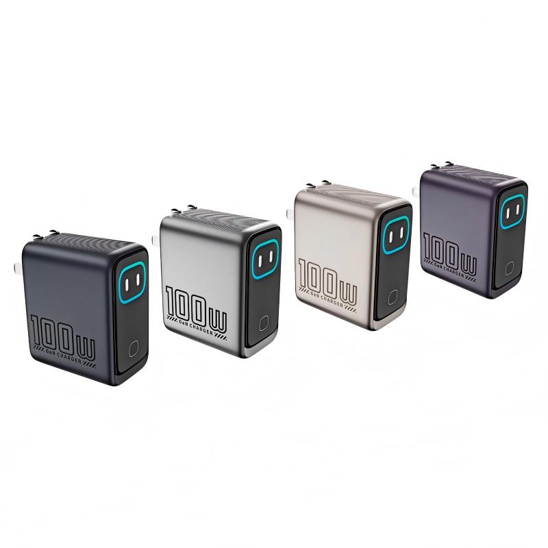 WEX100 Pro 100W Smart Screen GaN Charger — product detail view