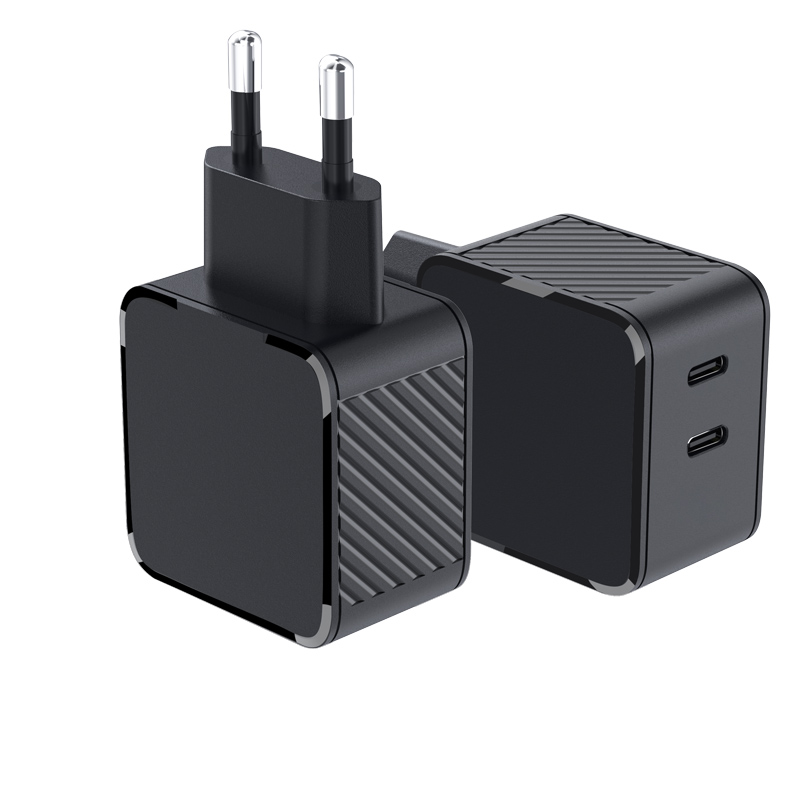 Personalized Black&White WET-65-CC 65W GaN Adapter — product detail view