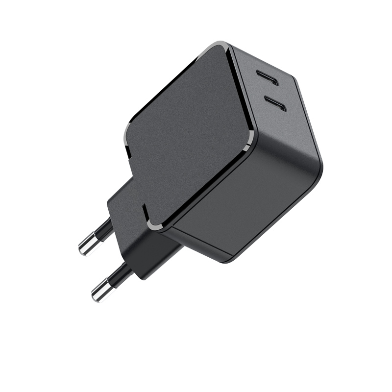 Personalized Black&White WET-65-CC 65W GaN Adapter — product detail view