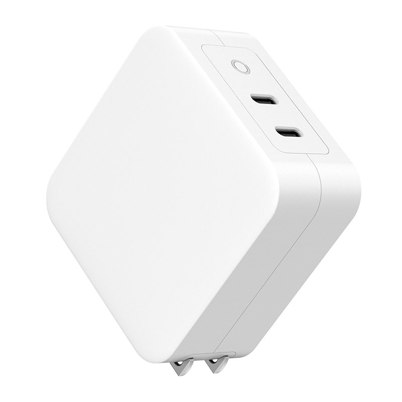 Custom Black & White WEG-100-CC GaN Charger With EU,UK,US,AUS Plug — WECENT GaN and wireless charger manufacturer