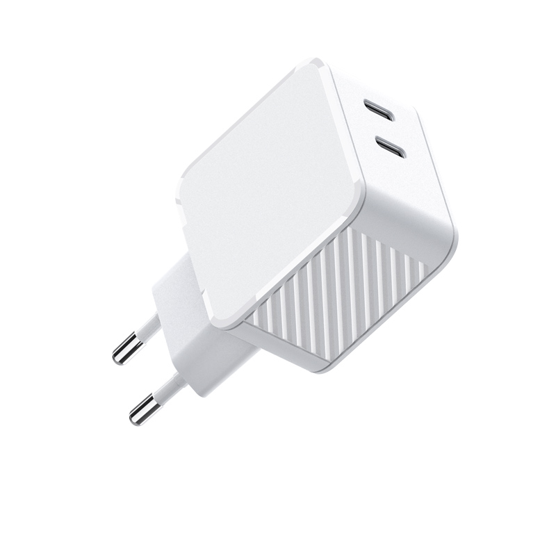 Personalized Black&White WET-65-CC 65W GaN Adapter — WECENT GaN and wireless charger manufacturer