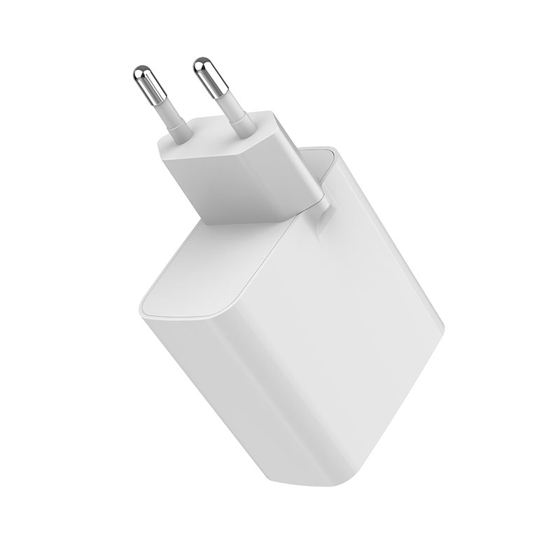 WEG-45-CC Black&White 45W GaN charger With EU,UK,US,AUS Plug — WECENT GaN and wireless charger manufacturer