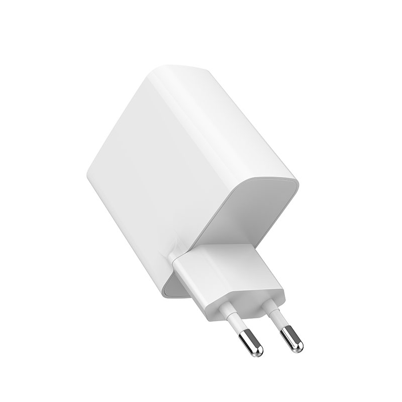 WEG-45-CC Black&White 45W GaN charger With EU,UK,US,AUS Plug — product detail view