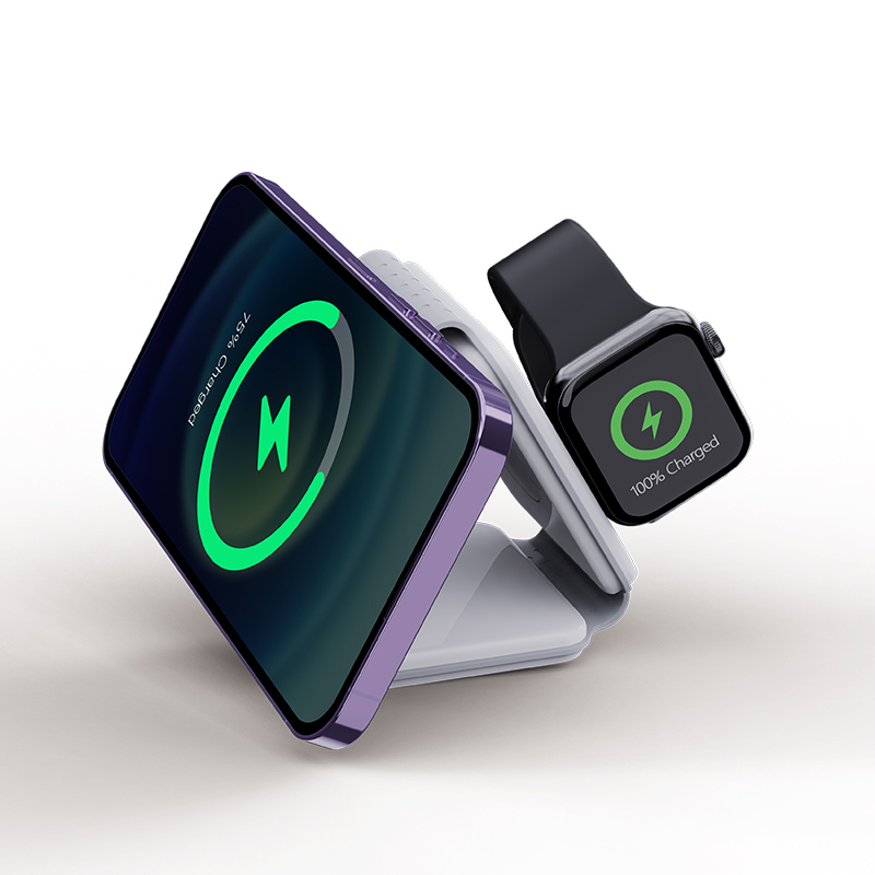 3 in1 15W Foldable Wireless Charger — product detail view