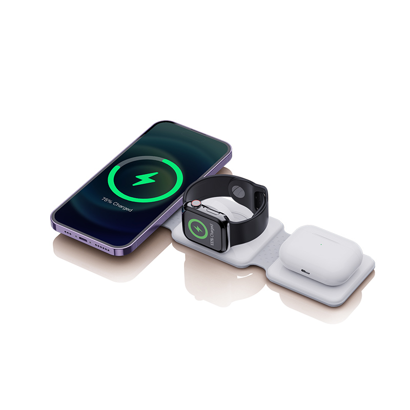 3 in1 15W Foldable Wireless Charger — product detail view