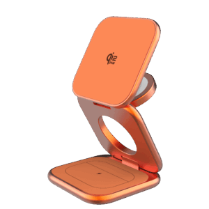 X40 Mini 3-in-1 Magnetic Charging Stand — WECENT GaN and wireless charger manufacturer